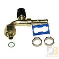 Fitting Clip-Lok 90Ã‚Â° 1/2 Fo X #10 Hose W/high Side Access Burgaflex 313559 Air Conditioning