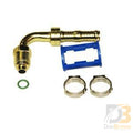 Fitting Clip-Lok 90Ã‚Â° 3/8 Mo X #8 Hose Burgaflex 313514 Air Conditioning