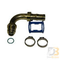 Fitting Clip-Lok 90Ã‚Â° 5/8 Mo X #12 Hose Burgaflex 313518 Air Conditioning