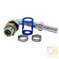 Fitting Clip-Lok Bhd 90Ã‚Â° 1/2 Mio X #8 Hose Burgaflex 313567 Air Conditioning