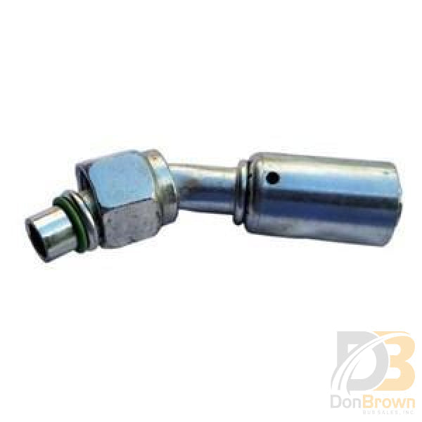Fitting Crimp 45Ã‚Â° 1/2 Fo X #10 Hose Burgaflex 313653 Air Conditioning