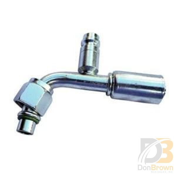 Fitting Crimp 90Ã‚Â° 1/2 Fo X #10 Hose W/hs Access Bergflex 313658 Air Conditioning