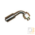 Fitting Crimp 90Ã‚Â° 1/2 Fo X #8 Hose Burgaflex 313650 Air Conditioning