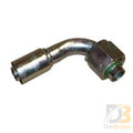 Fitting Crimp 90Ã‚Â° 3/4 Fo X #12 Hose Burgaflex 313651 Air Conditioning