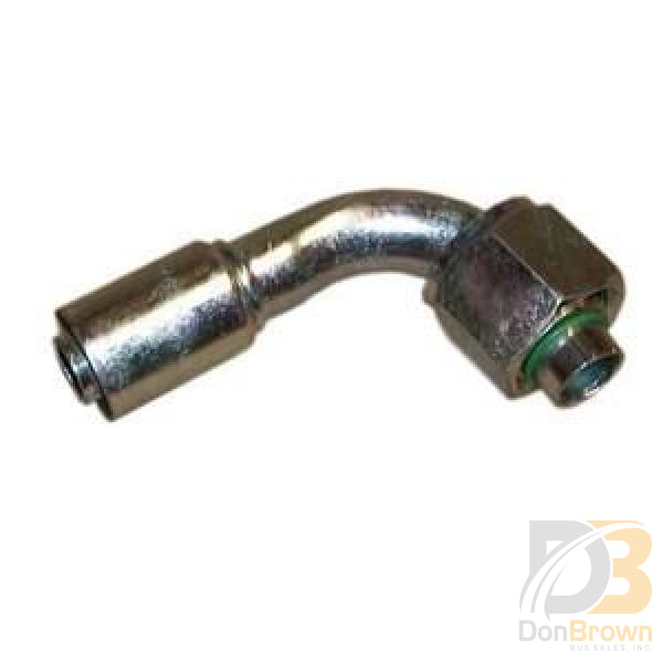 Fitting Crimp 90Ã‚Â° 3/4 Fo X #12 Hose Burgaflex 313651 Air Conditioning