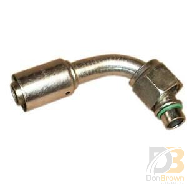 Fitting Crimp 90Ã‚Â° 5/8 Fo X #12 Hose Burgaflex 313676 Air Conditioning