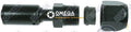 Omega Fitting Compressor Straight 5/8in Tube x #10 BL RB Stl 35-R2903-STL