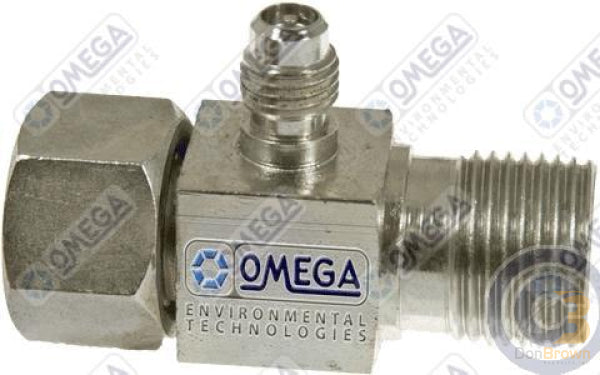 Omega Fitting Compressor Straight Fo & Mo with cp X #10 35-14582-18
