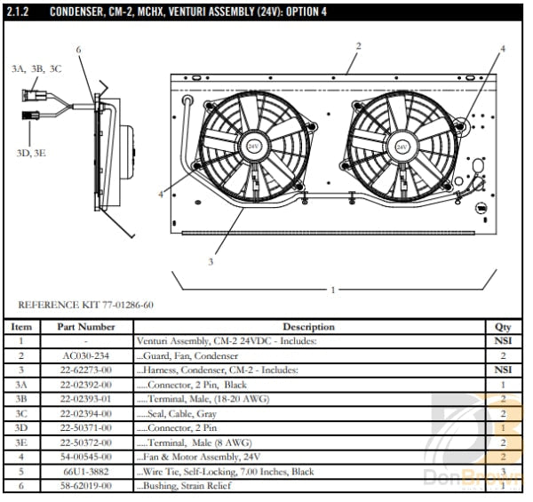 MCC Harness,condenser Cm-2 22-62273-00