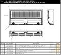Louver 2.5 In Fixed Vane Y23-00002-00 Air Conditioning