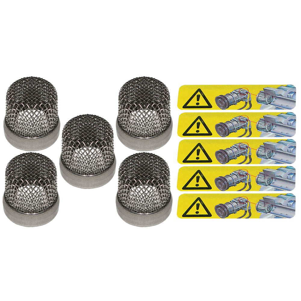 Omega 5 PK Compressor Guard Screen Size - 13.67mm MT1561