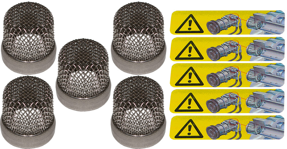 Omega 5 PK Compressor Guard Screen Size - 14.02mm MT1562
