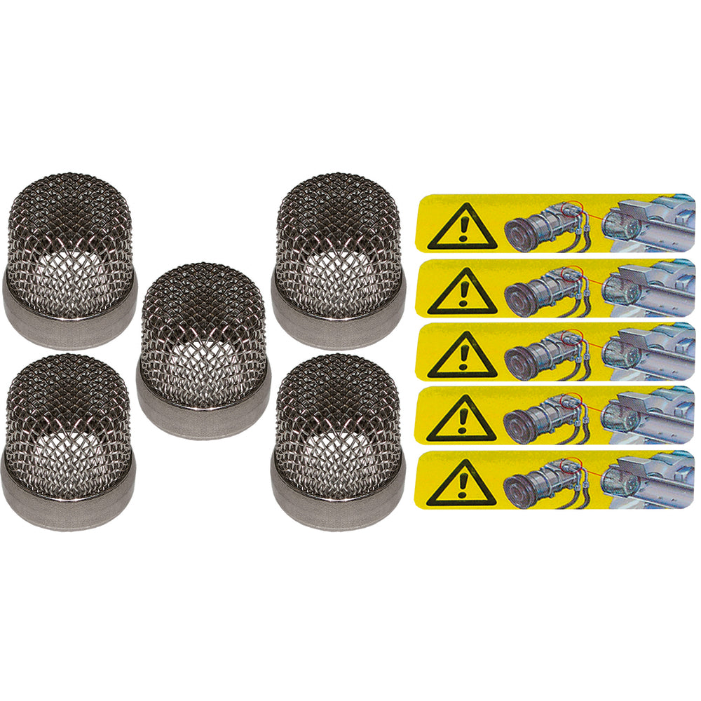 Omega 5 PK Compressor Guard Screen Size - 15.11mm MT1566