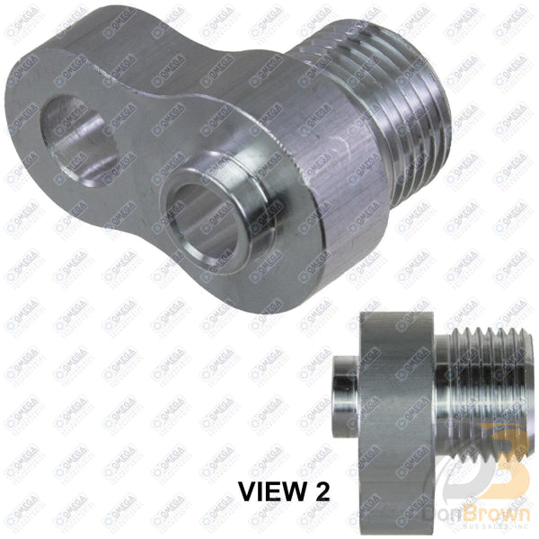 Omega Peanut Style Compressor Block to Adapt to #8 Mio 35-10010
