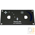 Plate Rotary Switch 3 Spd Blower & Therm 701413 Air Conditioning