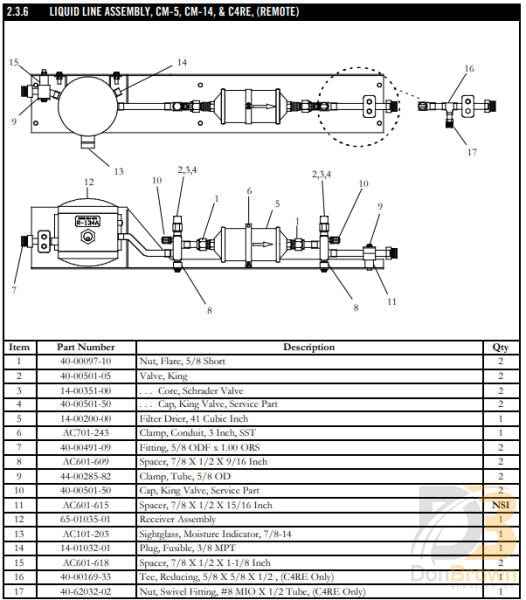 MCC Receiver Assembly 65-01035-01