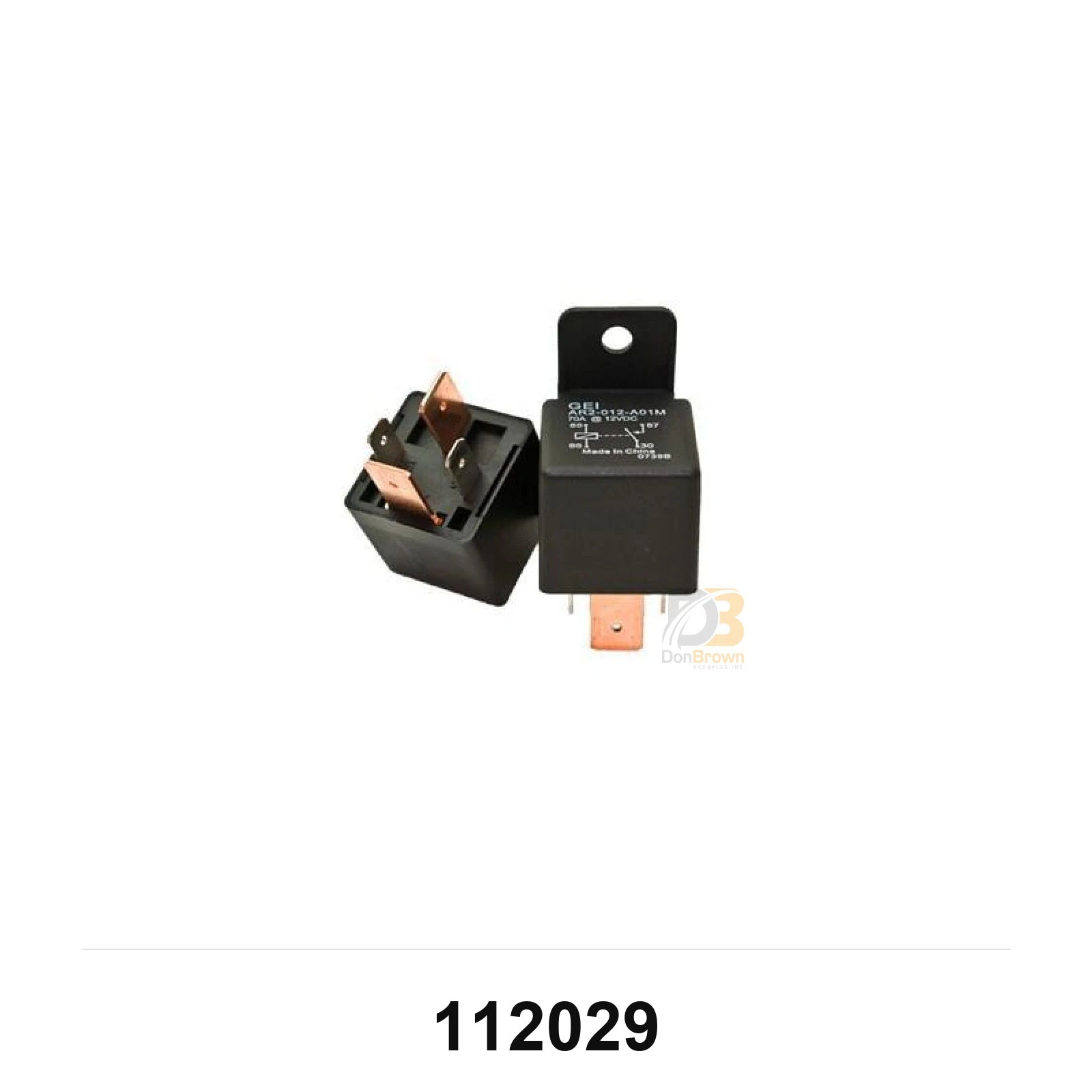 Relay, Mini, 12V, 70-80 Amp 112029