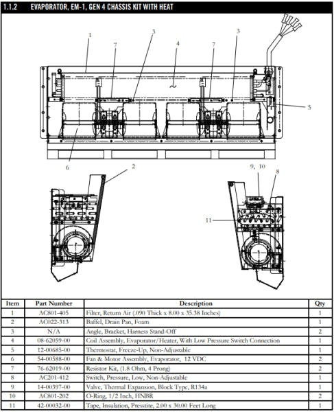 MCC Switch, Thermostat, Spst 12-00685-00