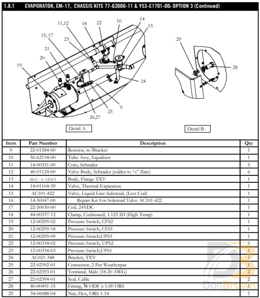 MCC Tube Asy, Equalizer, Txv 56-62134-00